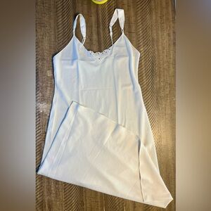 Vintage full length Vanith Fair slip dress adjustable straps